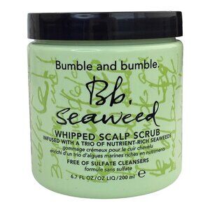 Bumble and Bumble Seaweed Whipped Scalp‎ Scrub 6.7 oz Nutrient Infused Seaweeds